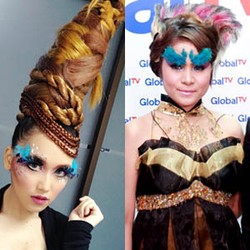 Ayu Ting Ting vs Momo Geisha, Siapa yang Lebih Nyentrik?