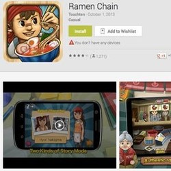 Game Lokal Ramen Chain Dibajak di Google Play