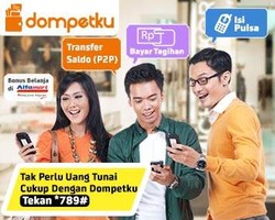 Dompetku, Bayar Tagihan dan Transfer Cuma Pakai Saldo Ponsel
