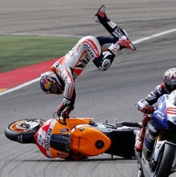 Pedrosa Sempat Tak Bisa Jalan Usai Crash di Aragon
