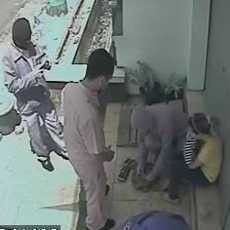 Penangkapan Dua Pengedar Narkoba Terekam CCTV