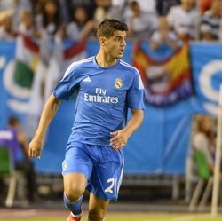 Morata Sedang Enjoy dengan Permainannya