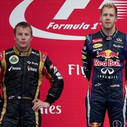 Kimi Sebut Vettel Sudah Jadi Salah Satu Pebalap Terhebat di F1