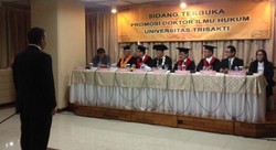 Kepala BNN Resmi Bergelar Doktor Ilmu Hukum 