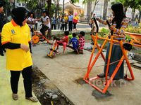 Taman Nginden Intan Dilengkapi Fasilitas Fitnes