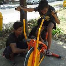 2 Hari Diresmikan Fasilitas Alat Fitnes di Taman Nginden Intan Rusak dan Dicuri