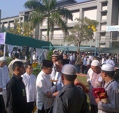 Tahanan di Rutan Cipinang Potong 8 Sapi dan 8 Kambing