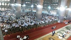 Ribuan Jamaah Padati Masjid Istiqlal untuk Salat Idul Adha