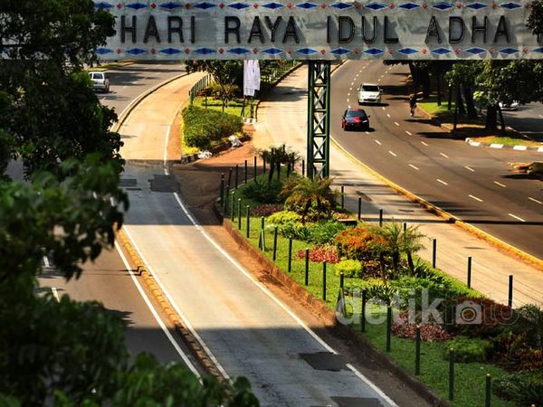 Idul Adha, Jakarta Lengang