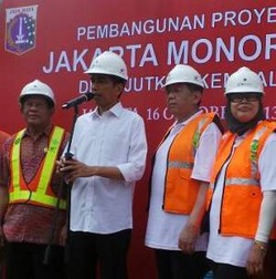 Jokowi: Semua Jurus Dilakukan untuk Pastikan Monorel Selesai