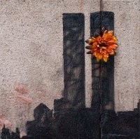 Karya Banksy Untuk Tragedi Kota New York