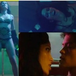 Adegan Striptease Freida Pinto untuk Bruno Mars