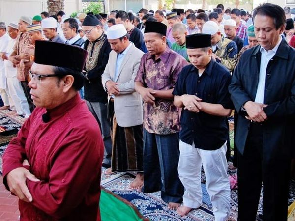 Salat Idul Adha di KJRI Dubai