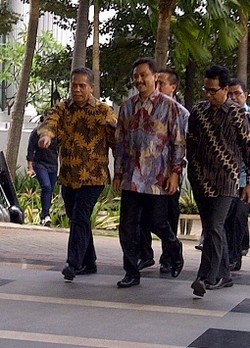 Kembali Diperiksa KPK, Andi Mallarangeng Yakin Tidak Bersalah