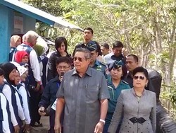 Presiden SBY Kunjungi Goa Gong di Pacitan