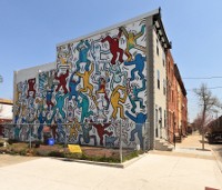Mural Karya Keith Haring Direstorasi
