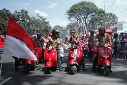 Pawai Vespa