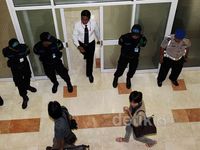 Jelang Tes Calon Kapolri, Gedung DPR Dijaga Ketat