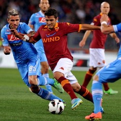 Roma vs Napoli Panaskan Olimpico