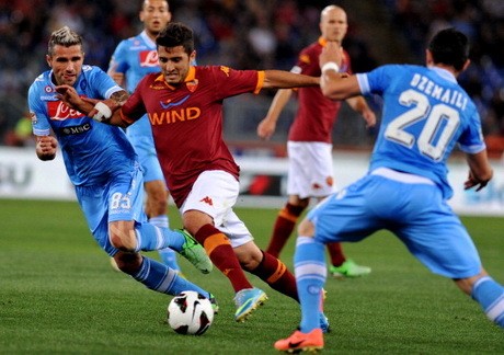 Roma vs Napoli Panaskan Olimpico