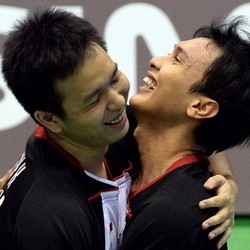Ahsan/Hendra Lolos ke Perempatfinal