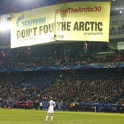 Spanduk Greenpeace Masuk Stadion, Basel Didenda Rp 461 juta