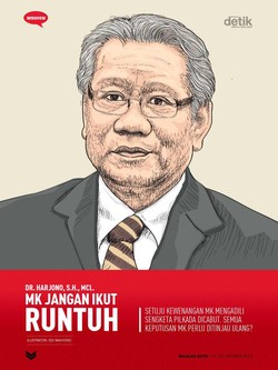 Dr. Harjono, S.H., MCL: MK Jangan Ikut Runtuh