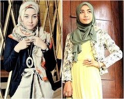 Hijab Style: Gaya Elegan Feminin Dewi Neelam