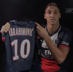 Aksi Simpatik Ibrahimovic pada Bocah Penderita Kanker Kulit