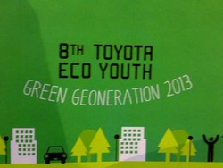 Toyota Mulai Kompetisi Eco Youth