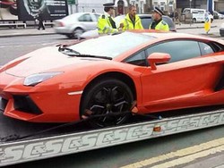 Tidak Patuhi Aturan, Lamborghini Ini Ditilang