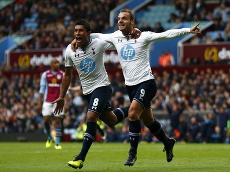 Spurs Tundukkan Villa 2-0