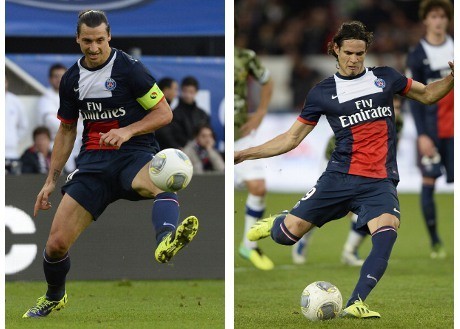 Ibra dan Cavani Tampil Sip walau Tak Main Bareng, Ini Komentar Blanc