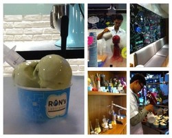 Mengintip Serunya Pembuatan Gelato dengan Nitrogen Cair di Rons Laboratory