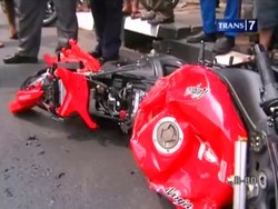 Balap Motor Besar di Jalan, Satu Tewas