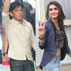Ariel dan Luna Maya Pamer Busana di Jakarta Fashion Week 2014