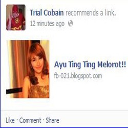 Video Ayu Ting Ting Melorot Mencari Mangsa