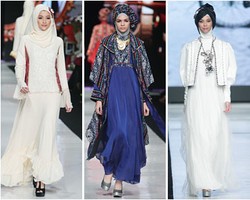 Fenny Mustafa Rancang Busana Muslim Unik dari Ratusan Helai Scarf