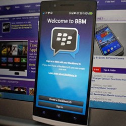 BlackBerry: Antusiasme BBM di Android & iOS Menakjubkan!