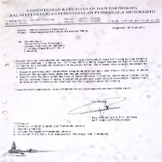 Pengembang Membangun di Situs Biting Berdasar Surat BP3 Trowulan