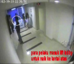 Ini Rusky, Buron Pembunuh Holy yang Terekam CCTV