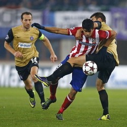 Dua Gol Diego Costa Bantu Atletico Kalahkan Austria Wien 3-0