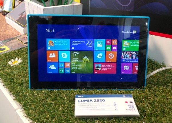 Lumia 2520, Tablet Pertama Nokia