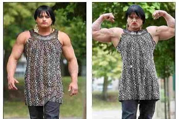 Begini Rupa Candice Armstrong, Wanita yang Jadi Pria Kekar Gara-gara Steroid