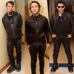 Gaya Serba Hitam Ahmad Dhani vs Ello vs Judika