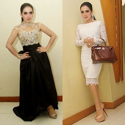 Penampilan Tidak Heboh Syahrini, Fab or Fail?