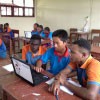 Koneksi Internet di Sekolah Wujudkan Mimpi Pelajar Perbatasan Papua