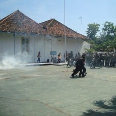 Polisi Probolinggo Gelar Simulasi Penanganan Unjuk Rasa Antisipasi Aksi Anarkis