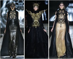 Tutup Jakarta Fashion Week 2014, Tex Saverio Ciptakan Gaun dari Printing 3D