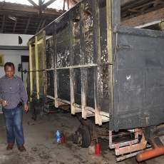 Truk Milik Juragan Selep Dibakar Diduga Terkait Pilkades